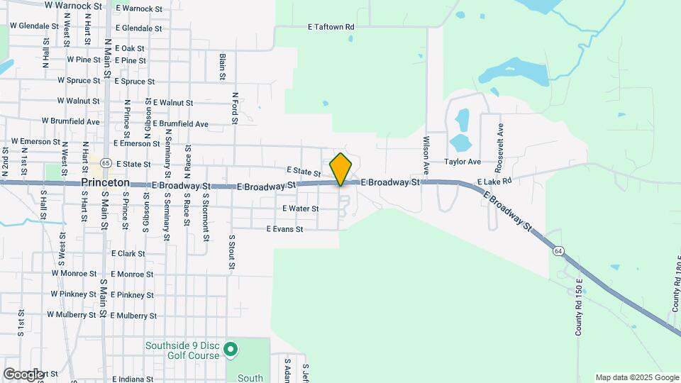 126 S Madison St Map and Location Details