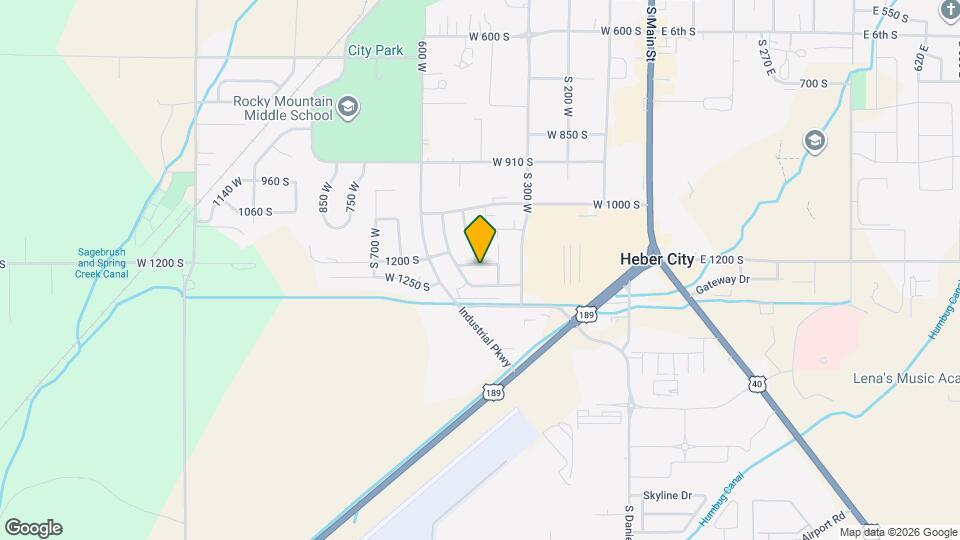 435 W 1220 S Map and Location Details