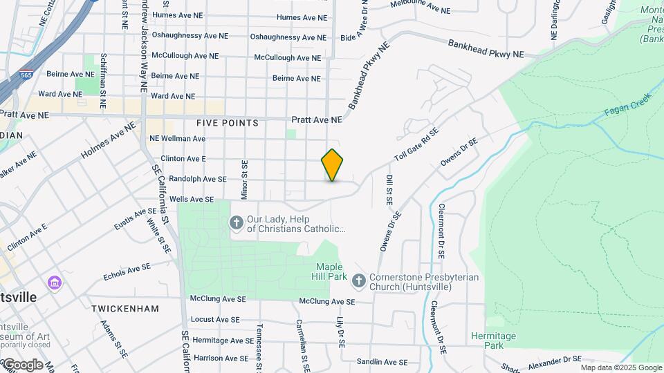 1702 Randolph Ave SE Map and Location Details
