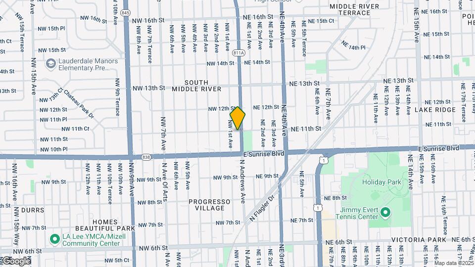 2 NW 11th St Map and Location Details