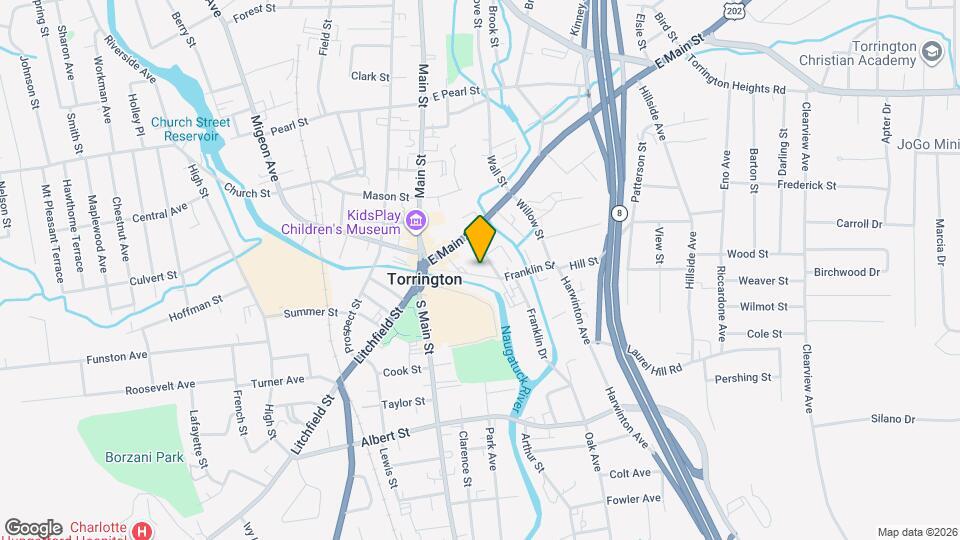 85 Franklin St Map and Location Details