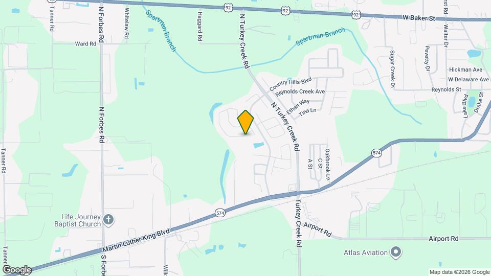 4713 N Dawnmeadow Ct Mapa y Detalles de la Ubicación