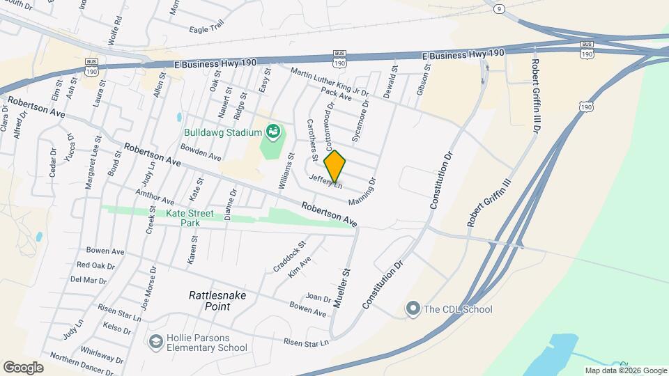 428 Jeffrey Ln Map and Location Details