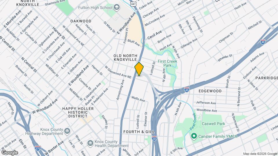 115 E Glenwood Ave, Unit 2 Map and Location Details