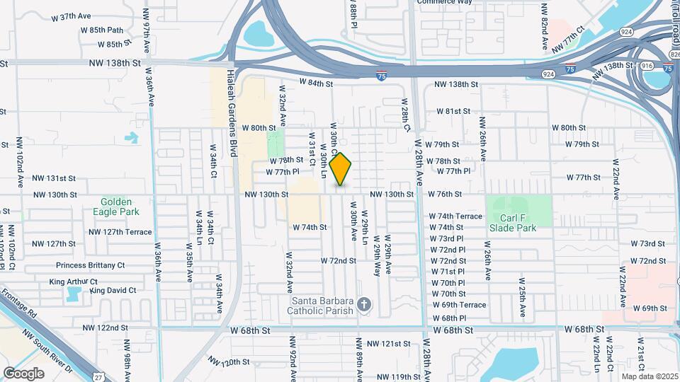 3021 W 76th St Map and Location Details