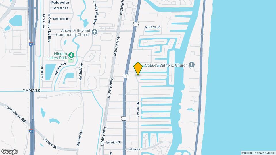 700 NE 70th St Map and Location Details
