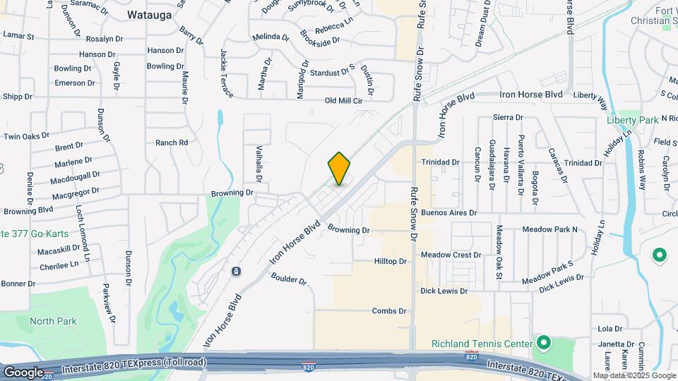 6520 Northern Dancer Dr Map and Location Details
