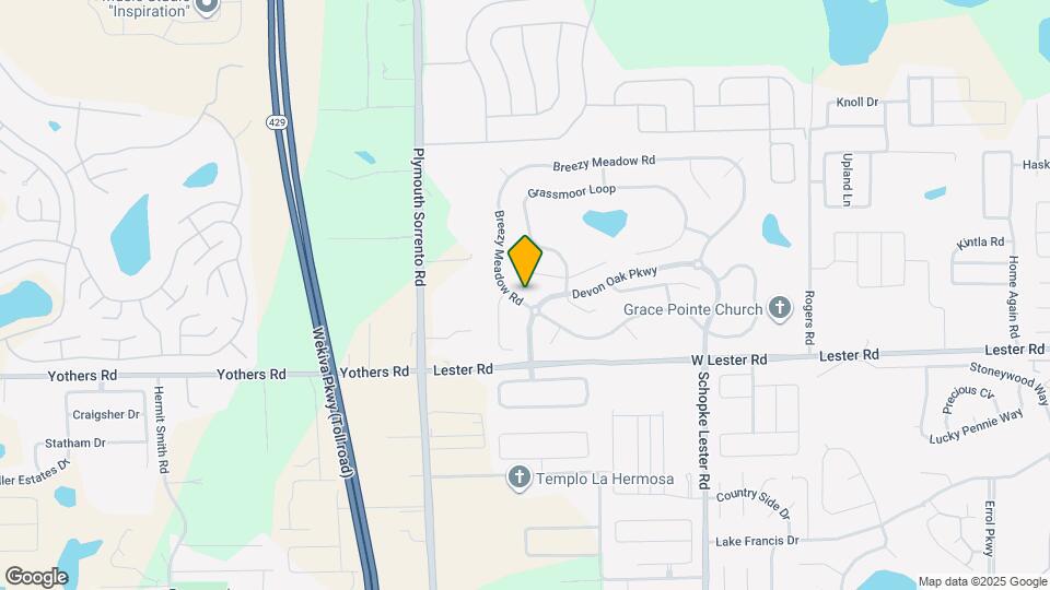 2643 Breezy Meadow Rd Map and Location Details