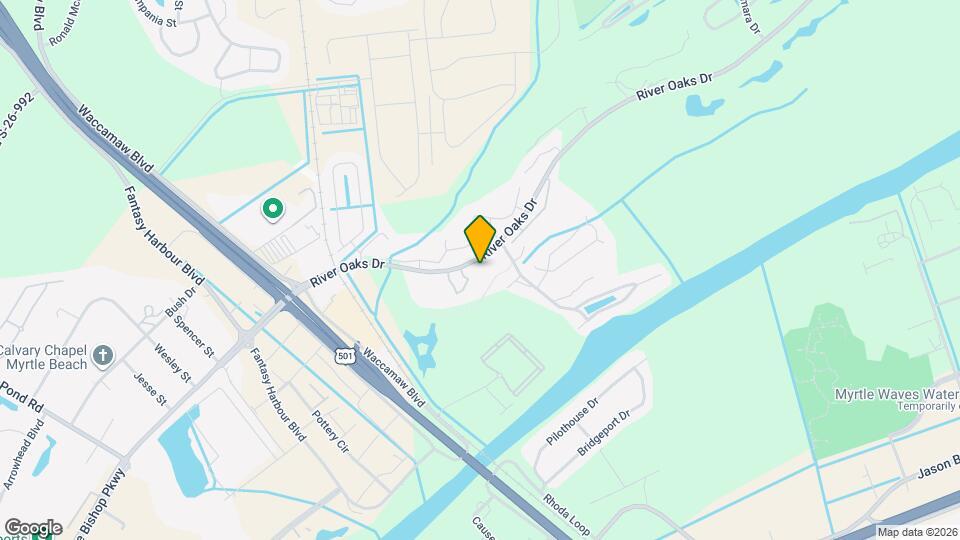 504 River Oaks Dr Map and Location Details