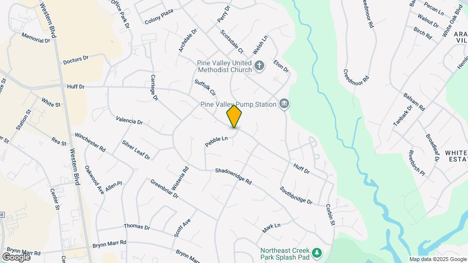 314 Pebble Ln Map and Location Details