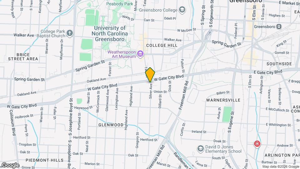 702 Silver Ave Map and Location Details