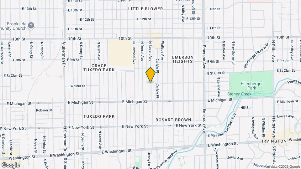 712-712 N Bosart Ave Map and Location Details