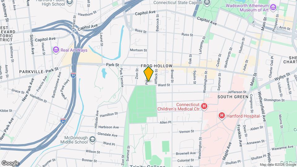 166 Ward St, Unit 2E Map and Location Details