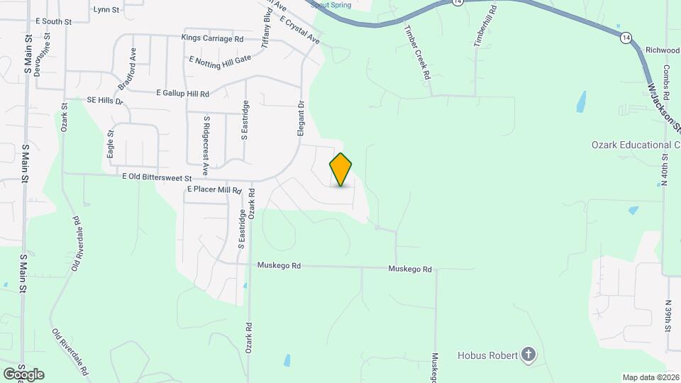 874 E Acacia Ln Map and Location Details