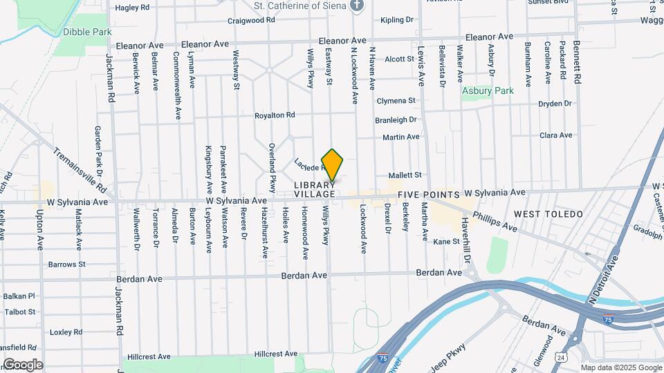 4014 Eastway St Map and Location Details