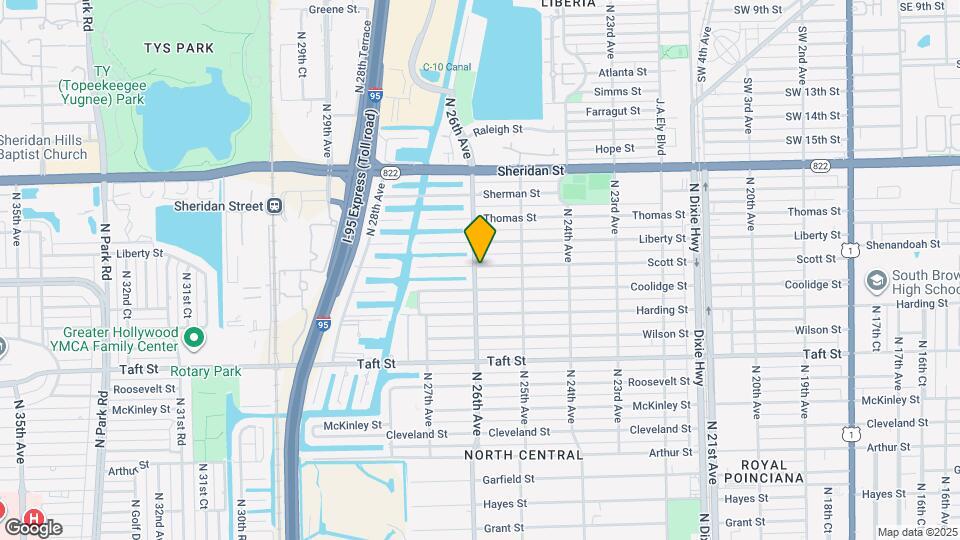 2546 Scott St Map and Location Details