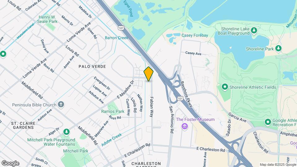 1 San Antonio Rd Map and Location Details