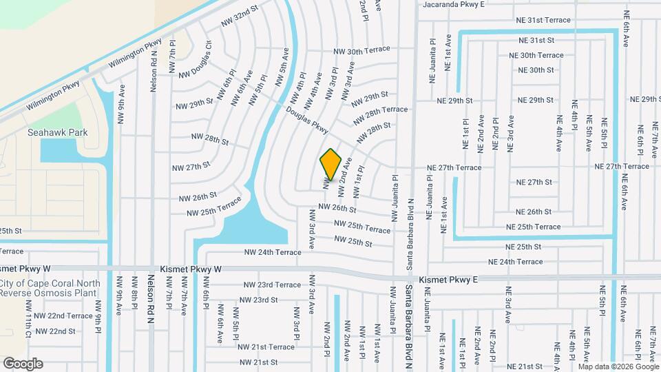 2619 NW 2nd Pl Map and Location Details