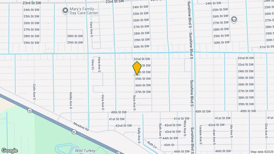 3316 35th St SW Mapa y Detalles de la Ubicación