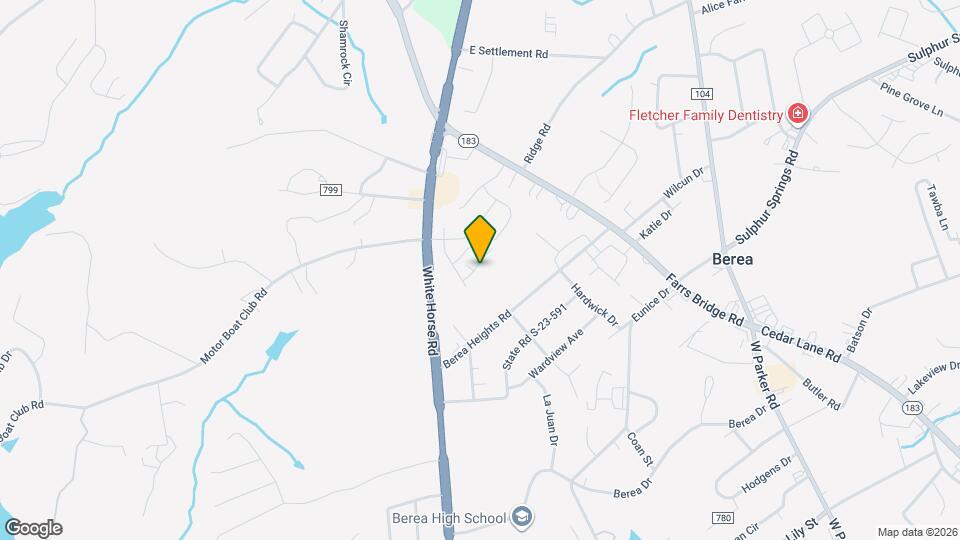 520 Harebell Wy Map and Location Details