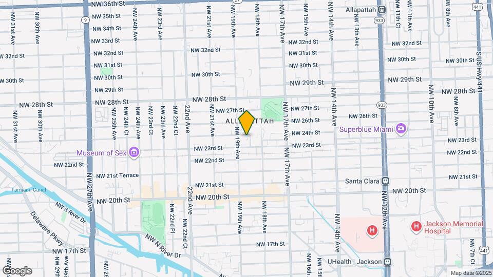 1864 NW 24th St Map and Location Details