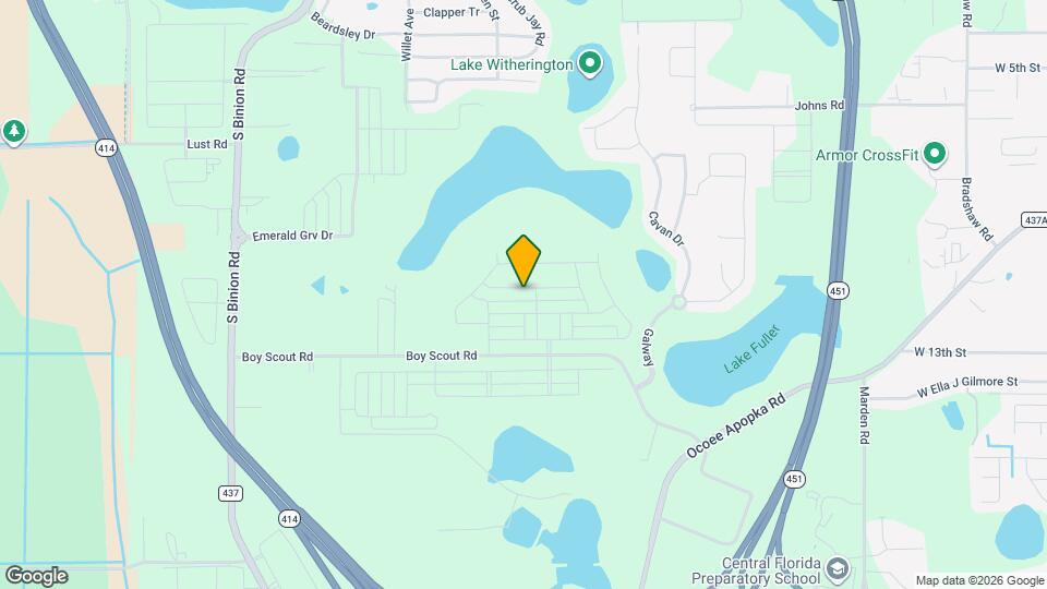 1526 Ridgeback Ln Map and Location Details