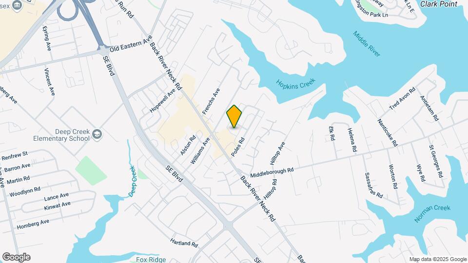 1609 Riverwood Rd Map and Location Details