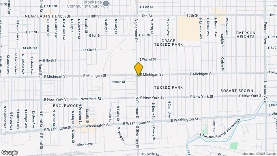 445-447 N Sherman Dr Map and Location Details