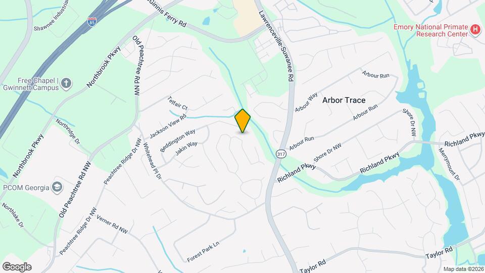 555 Fosters Mill Ln NW Map and Location Details