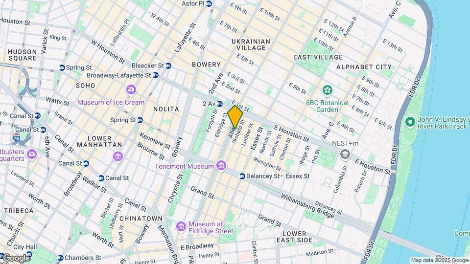 85 Stanton St Map and Location Details