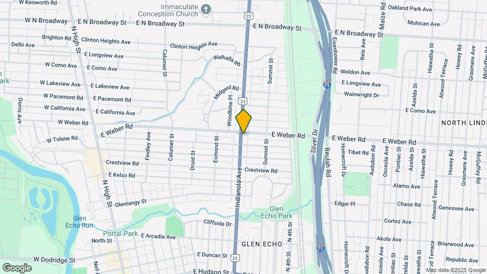 2968 Indianola Ave-Unit -2968 Map and Location Details