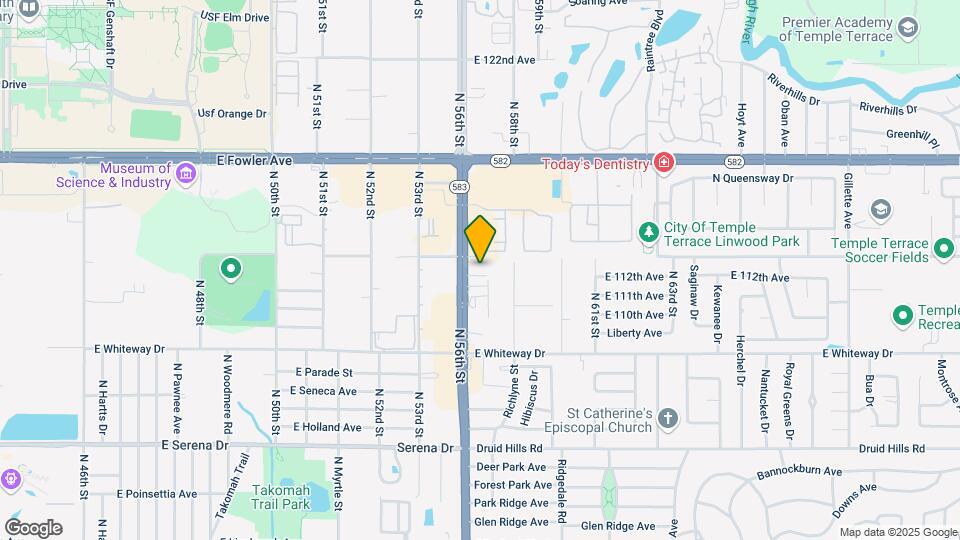 11207 N 56th St Map and Location Details