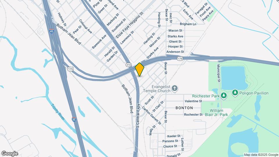 2219 Anderson St Map and Location Details