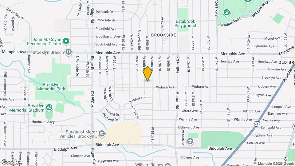 4397 W 60th St Map and Location Details
