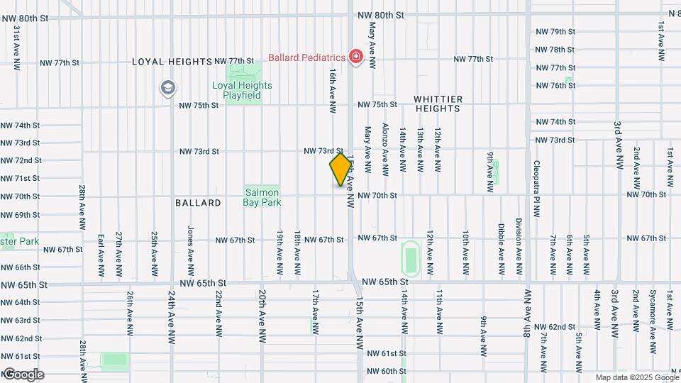 1512 NW 70th St Map and Location Details