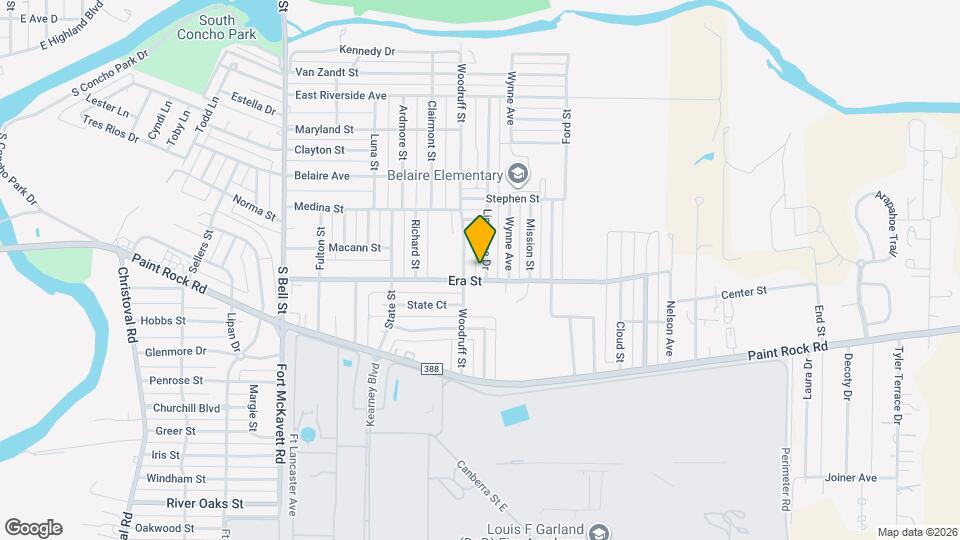 1655 Linda Lee Dr Map and Location Details