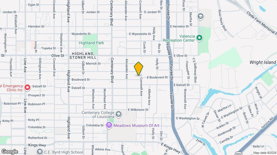 146 E Boulevard St Map and Location Details