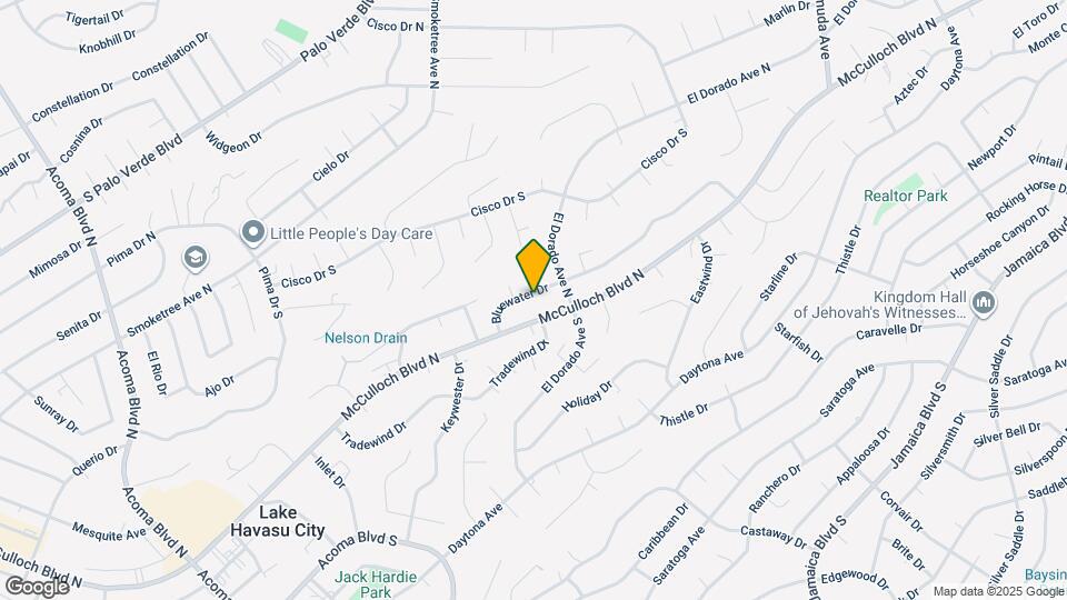 2710 Bluewater Dr Map and Location Details