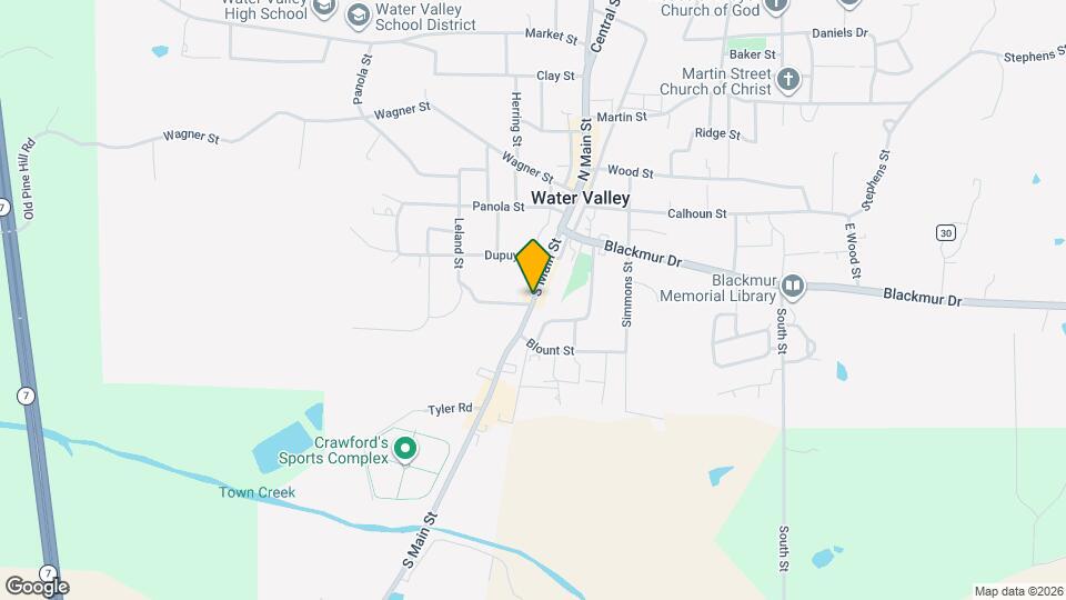 122 S Main St Map and Location Details