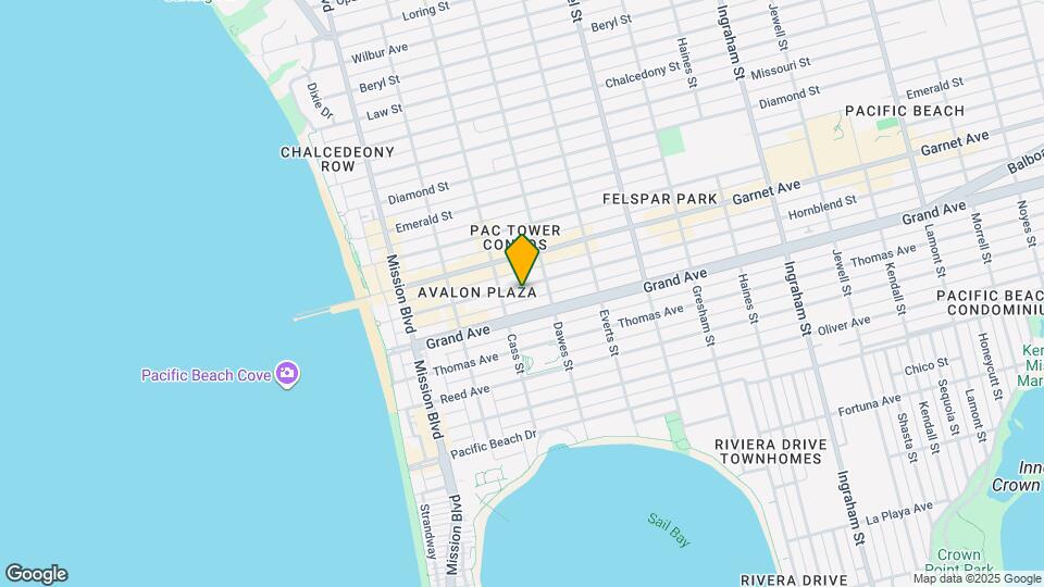 1035 Hornblend St Mapa y Detalles de la Ubicación