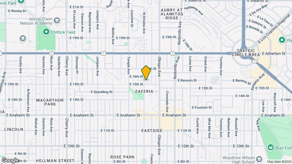 1510 Orizaba Ave Mapa y Detalles de la Ubicación