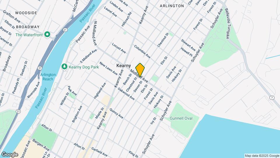 150 Midland Ave Mapa y Detalles de la Ubicación