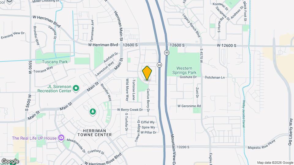 12824 S Timber Run Dr Map and Location Details
