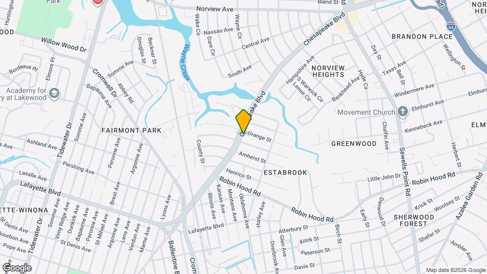 3504 Chesapeake Blvd Map and Location Details