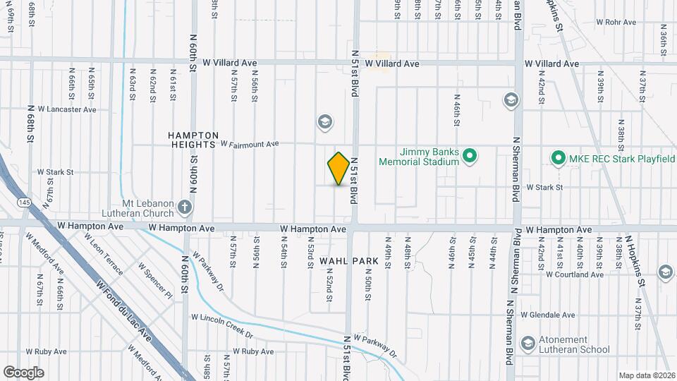 5125 W Stark St Map and Location Details