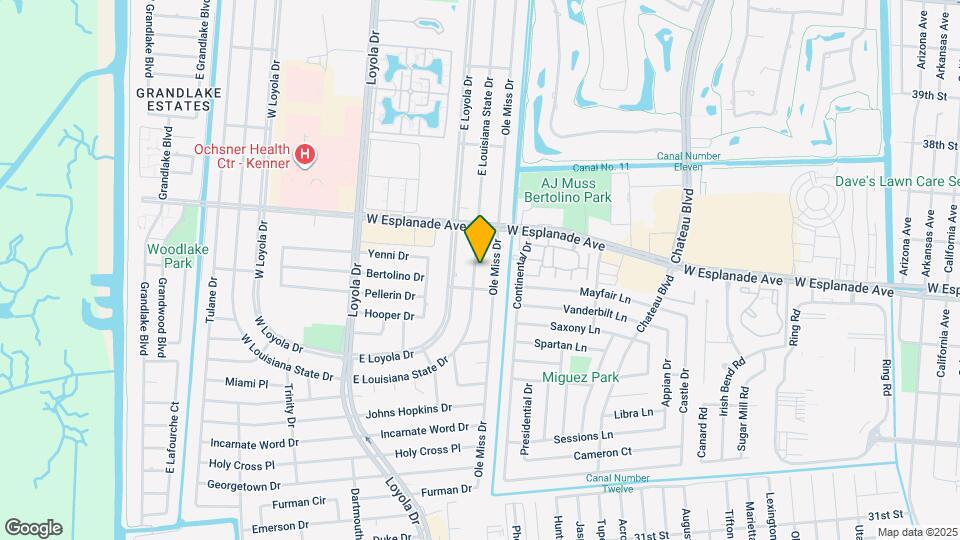 3406 E Louisiana State Dr Map and Location Details