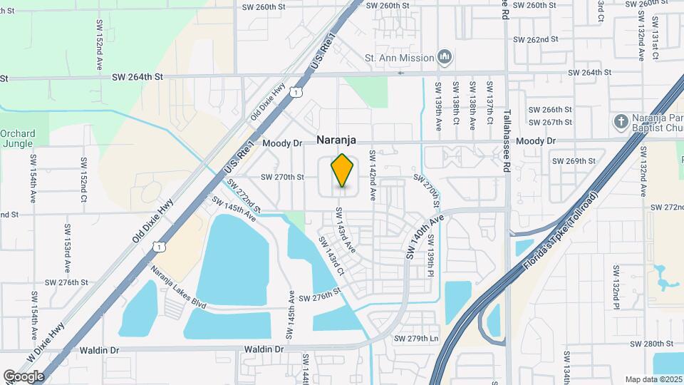 27100 SW 142nd Pl Map and Location Details