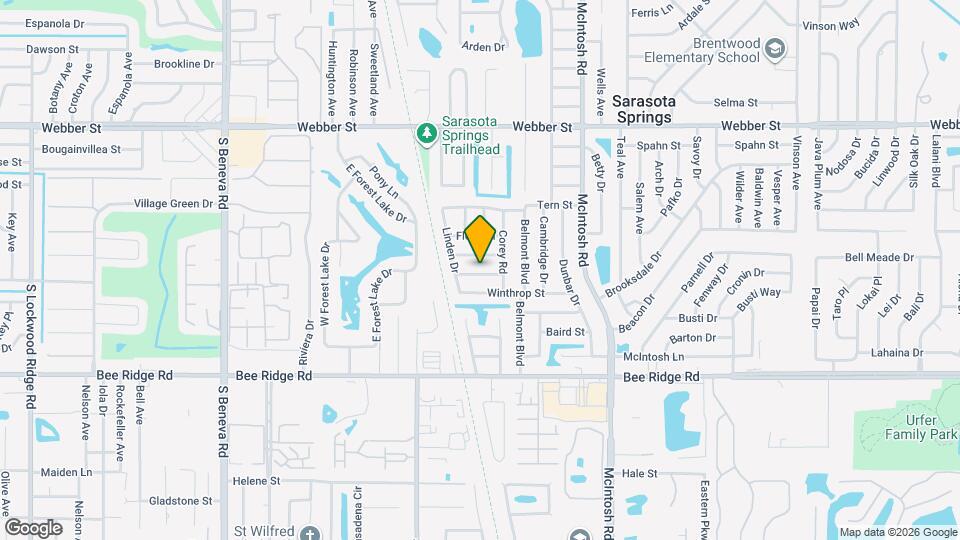 4027 Condor Ln Map and Location Details