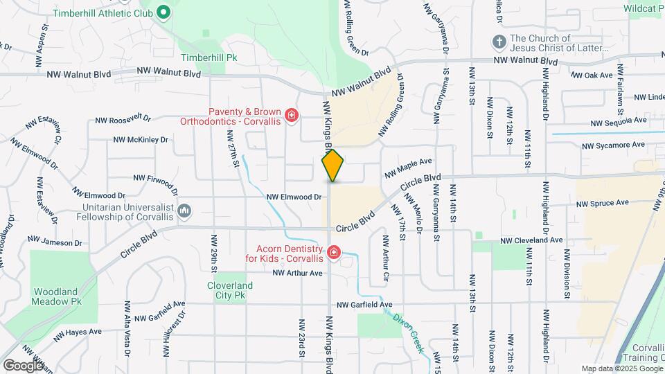 2025 NW Kings Blvd Map and Location Details