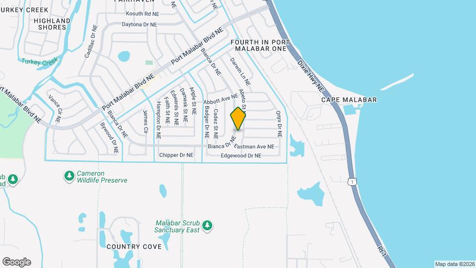 793 Bianca Dr NE Map and Location Details